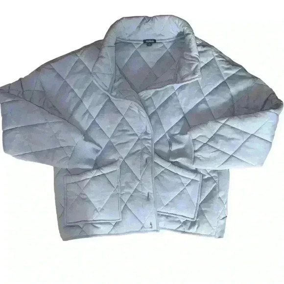 Wild Fable Women's Button Front
Quilted Jacket.Size XXL. Blue - Picture 6 of 10
